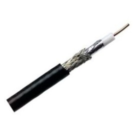 Cable coaxial, CATV, RG6, 18 AWG, 75 ohmios, 1000 pies